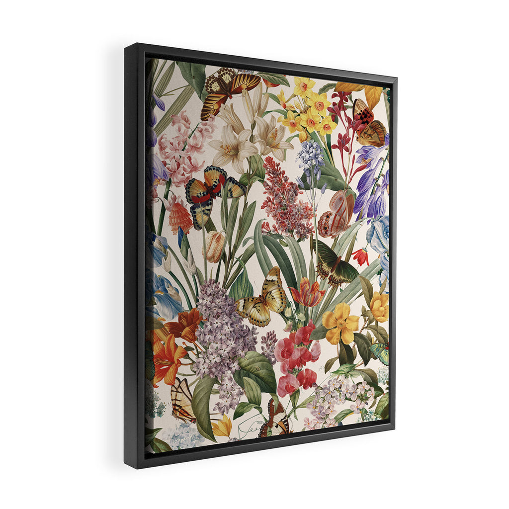 Isolated Blooms III Framed Canvas Print Gallery Image 2