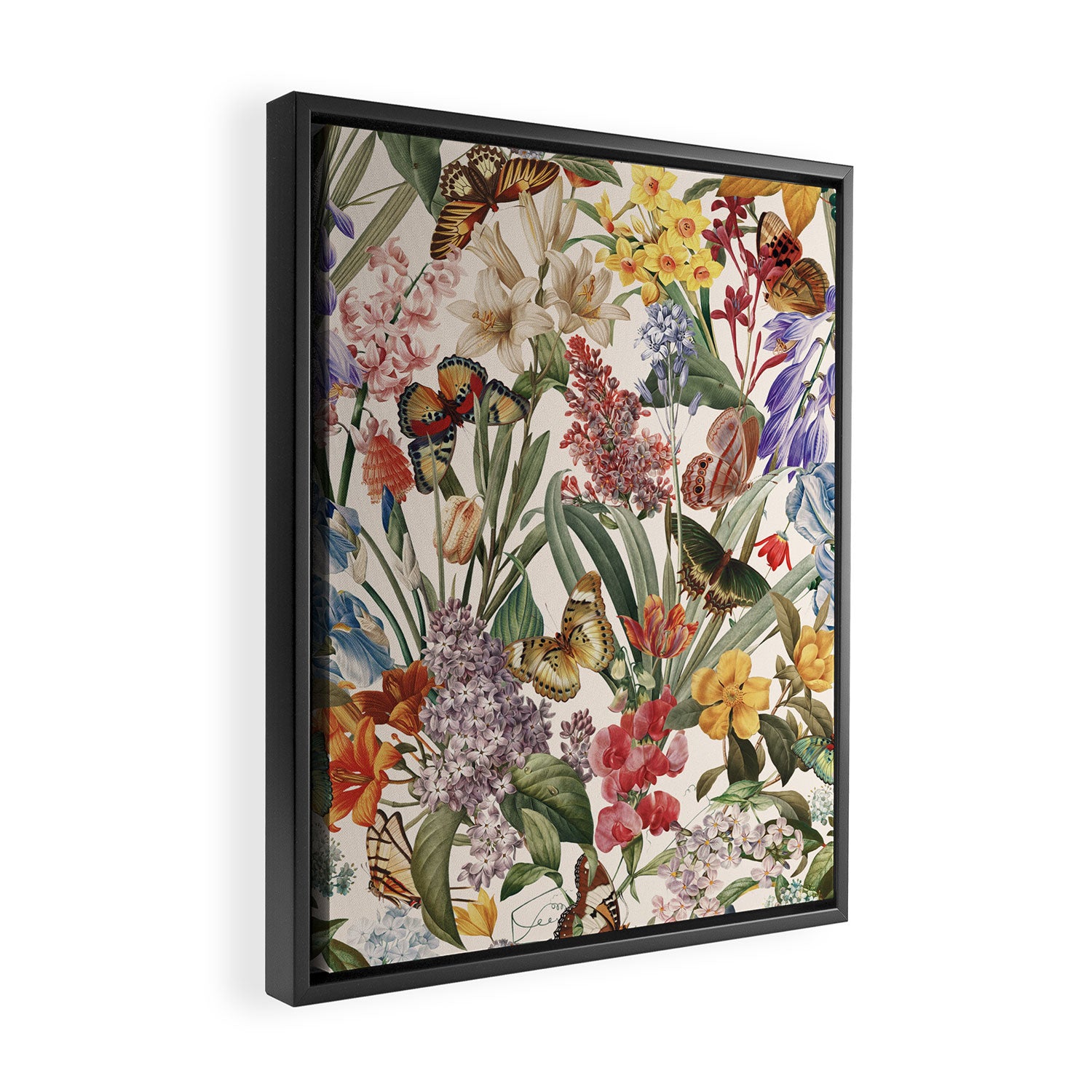 Isolated Blooms III Framed Canvas Print Gallery Image 2