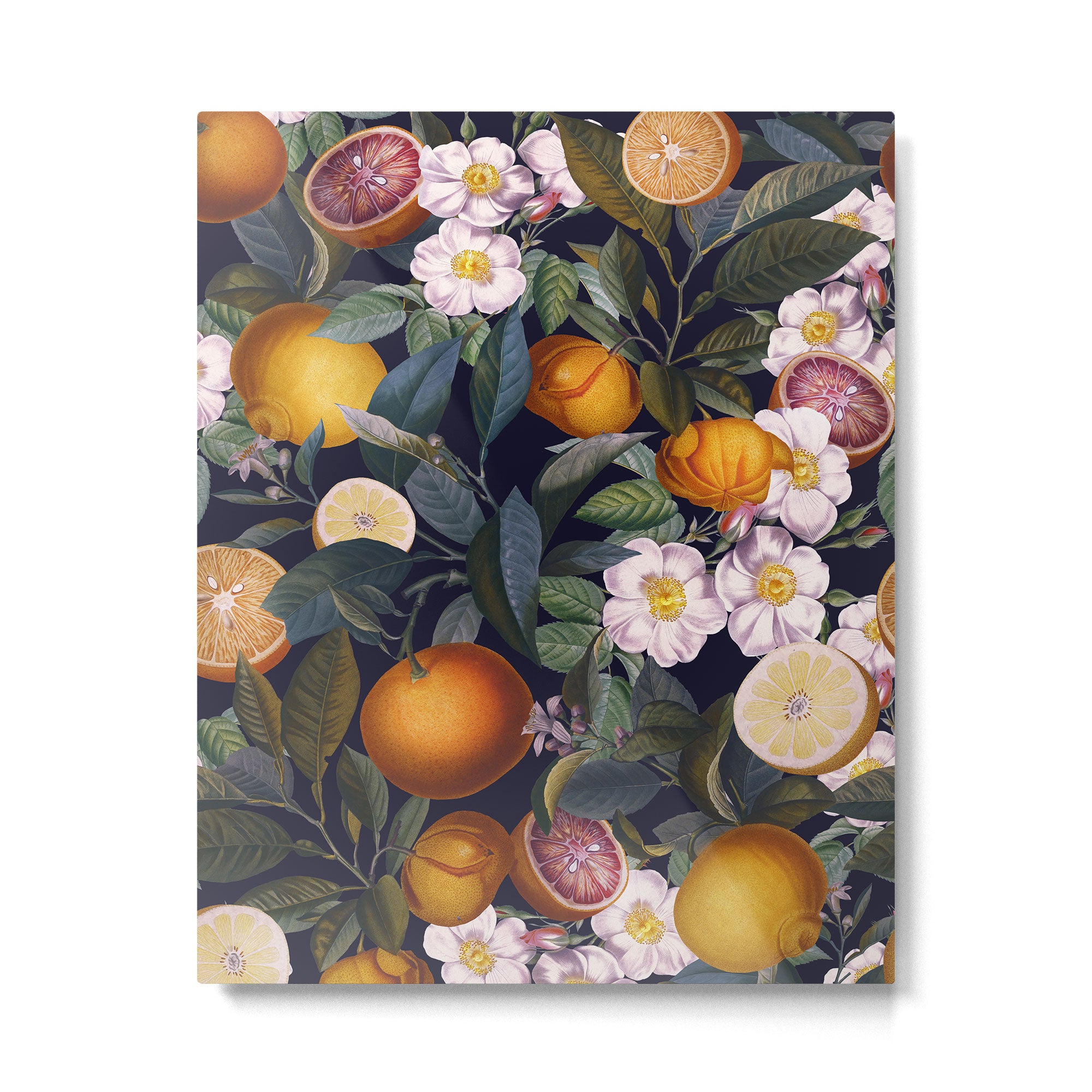 Juicy Lemons - Night Metal Print Gallery Image 4