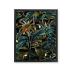 Jungle and Birds Framed Canvas Print Gallery Image 8