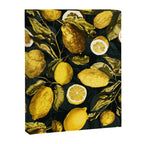 Lemon and Leaf Pattern V Canvas Print Gallery Image 6