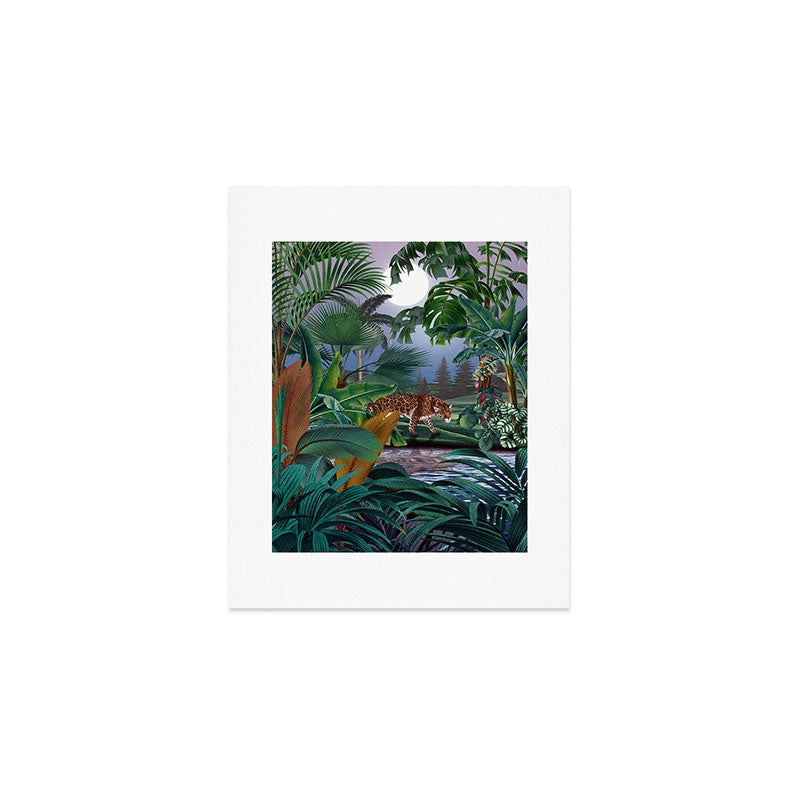 Leopard Jungle Art Print Gallery Image 1