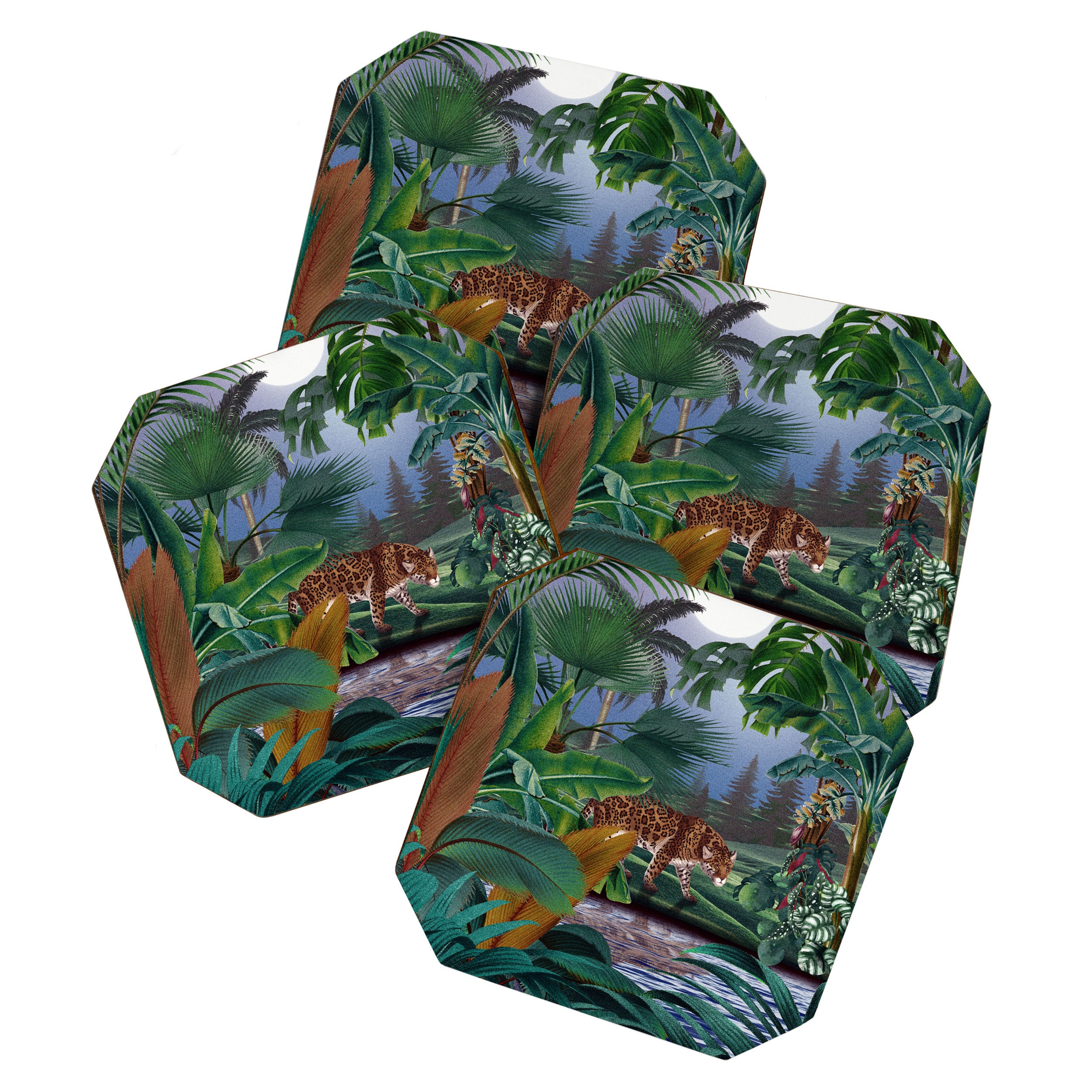 Leopard Jungle Coaster Gallery Image 1