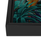 Leopard Jungle Framed Canvas Print Gallery Image 3