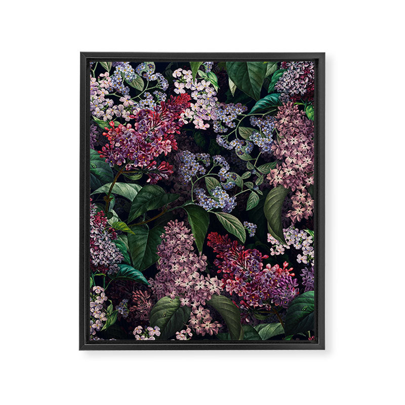 Lilac Garden Framed Canvas Print Gallery Image 6