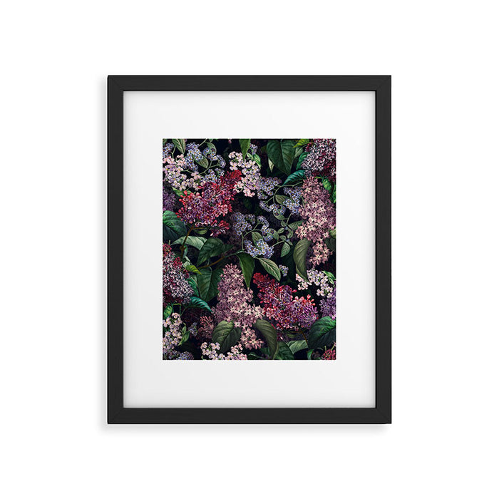 Lilac Garden Framed Art Print Gallery Image 1