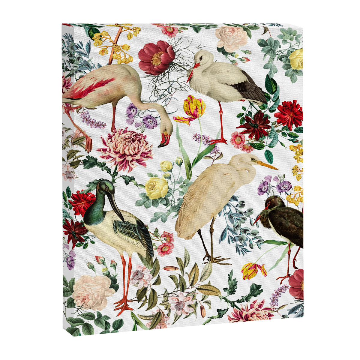 Long Legged Birds I Canvas Print Gallery Image 6