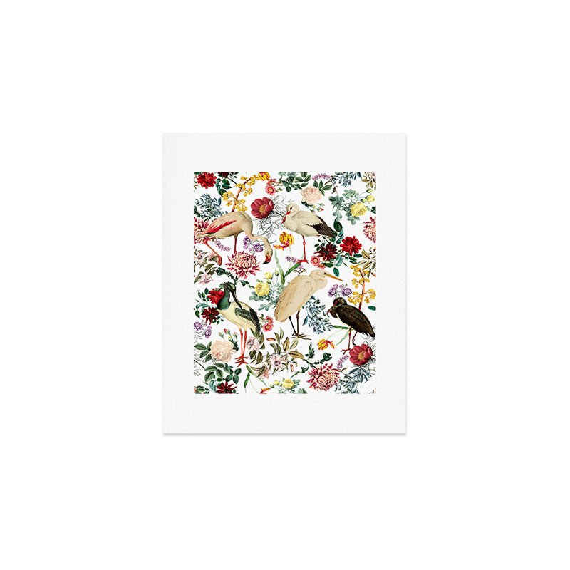 Long Legged Birds I Art Print Gallery Image 1