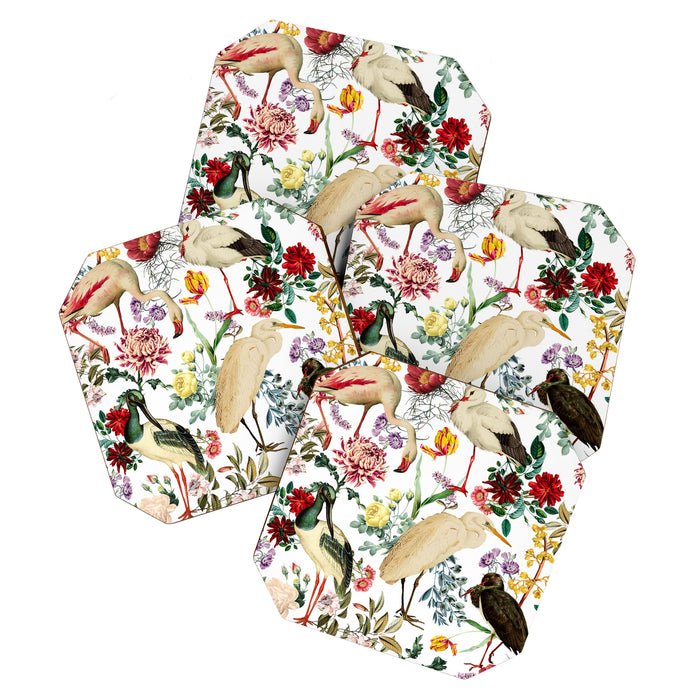 Long Legged Birds I Coaster Gallery Image 1