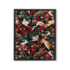Long Leggend Birds II Framed Canvas Print Gallery Image 6