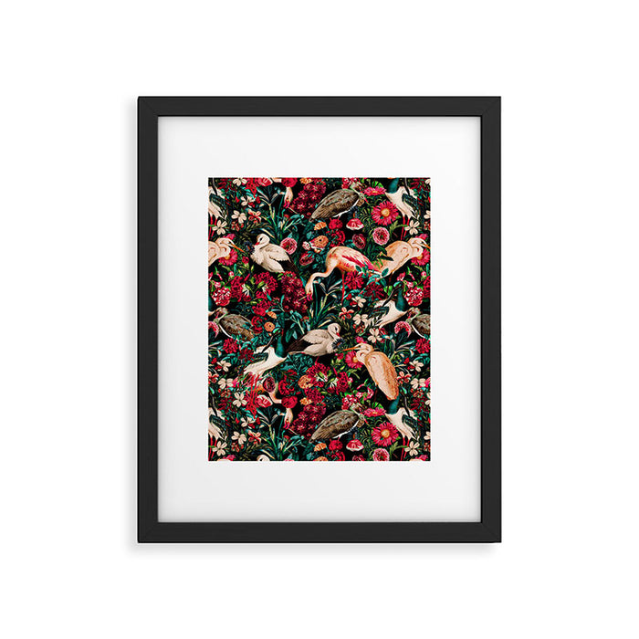 Long Leggend Birds II Framed Art Print Gallery Image 1