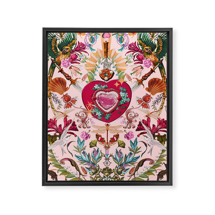 LOVE Framed Canvas Print Gallery Image 1
