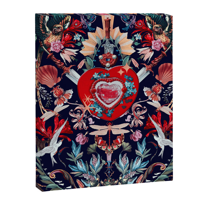 LOVE - Night Canvas Print Gallery Image 1