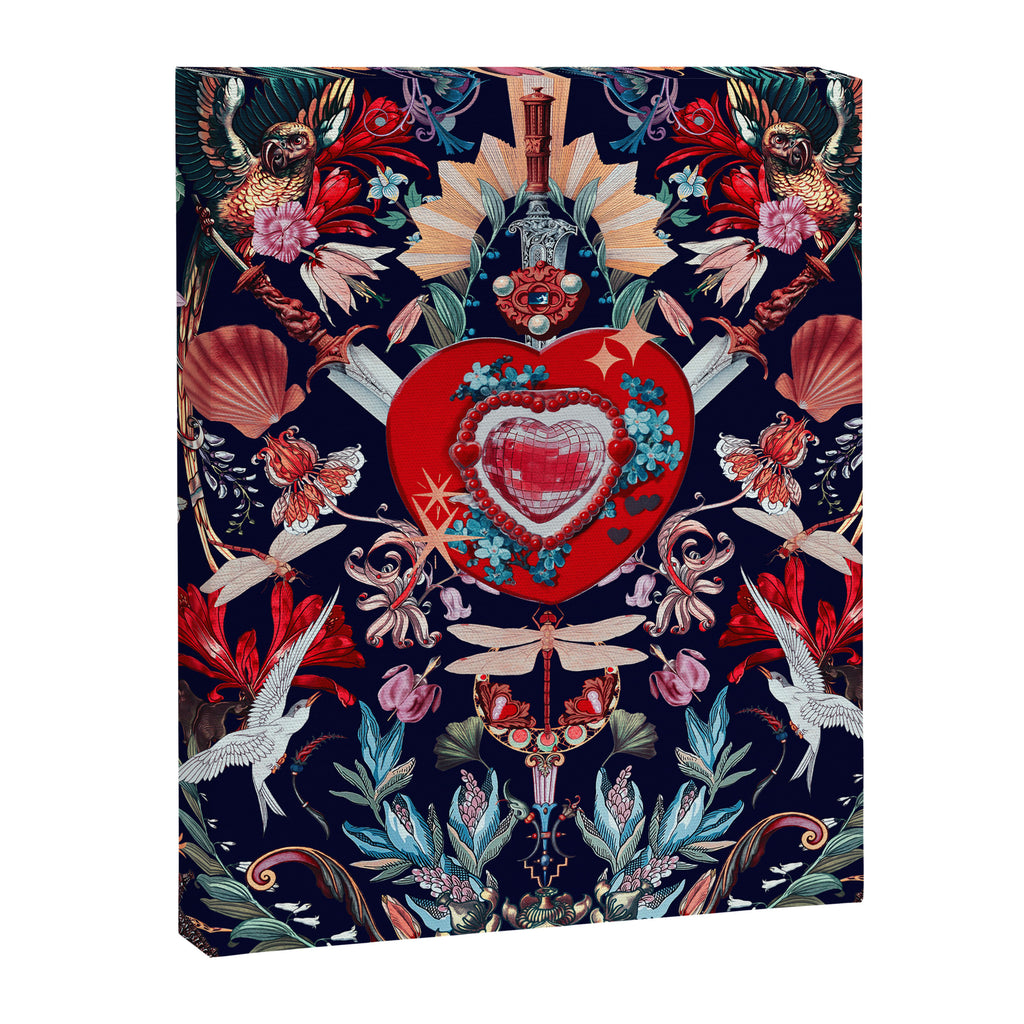 LOVE - Night Canvas Print Gallery Image 6