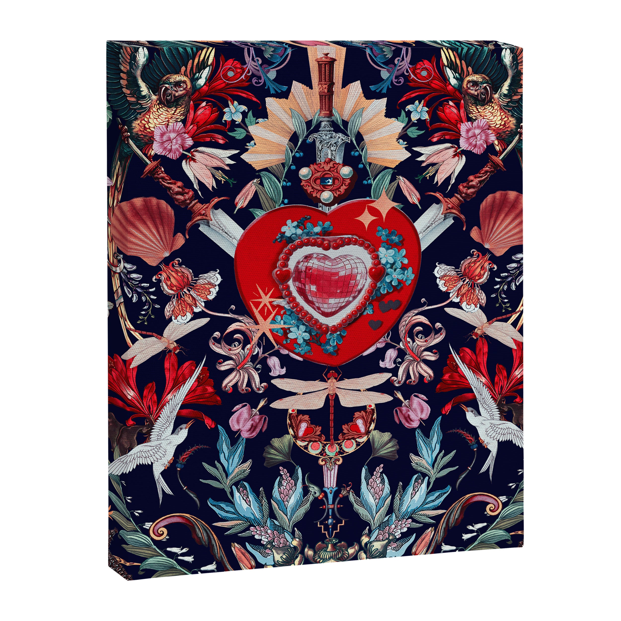 LOVE - Night Canvas Print Gallery Image 6