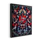 LOVE - Night Framed Canvas Print Gallery Image 2