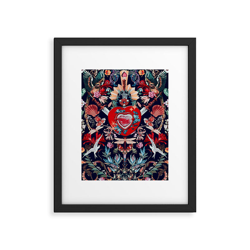 LOVE - Night Framed Art Print Gallery Image 5