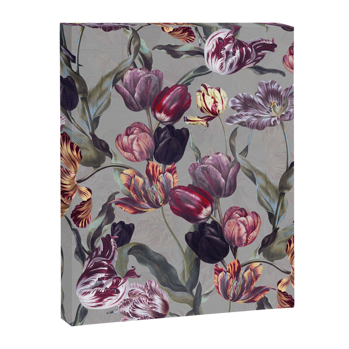 Magic Tulips Pattern Canvas Print Gallery Image 1