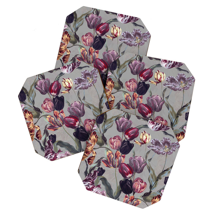 Magic Tulips Pattern Coaster Gallery Image 1