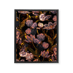 Magic Tulips Pattern II Framed Canvas Print Gallery Image 6