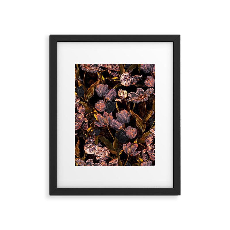 Magic Tulips Pattern II Framed Art Print Gallery Image 5