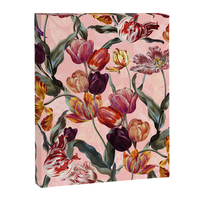 Magic Tulips Pattern III Canvas Print Gallery Image 1