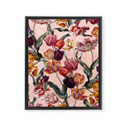 Magic Tulips Pattern III Framed Canvas Print Gallery Image 6
