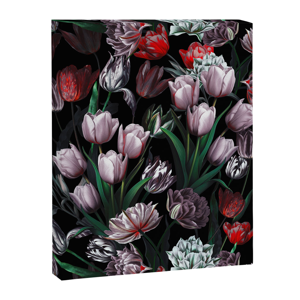 Magic Tulips Pattern VI Canvas Print Gallery Image 6