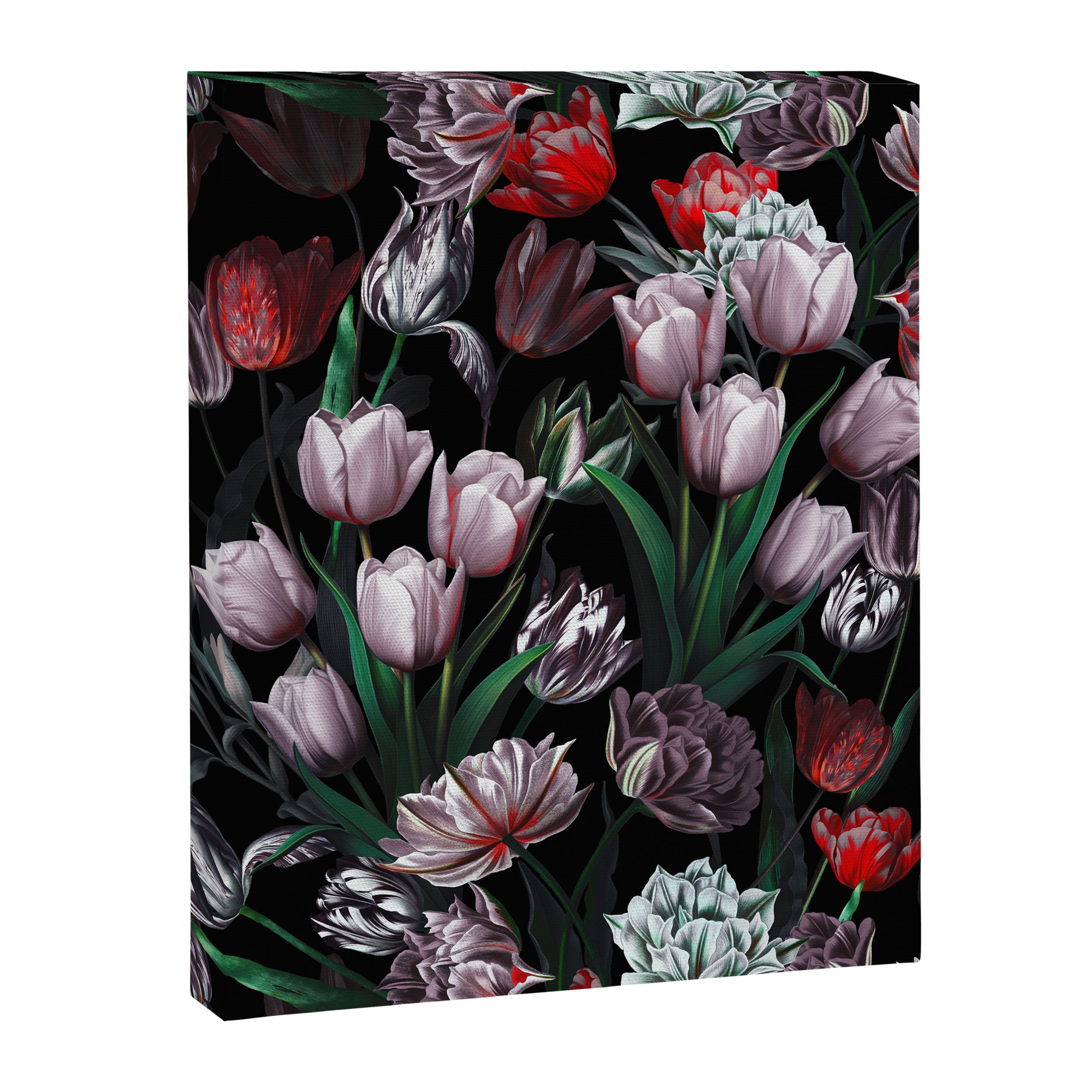 Magic Tulips Pattern VI Canvas Print Gallery Image 6