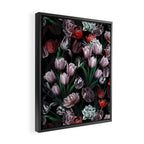 Magic Tulips Pattern VI Framed Canvas Print Gallery Image 2