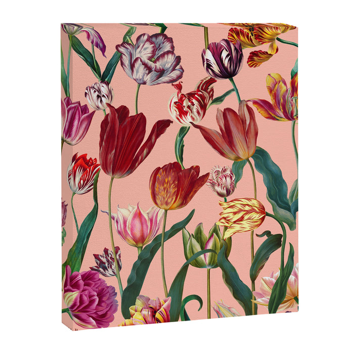 Magic Tulips Pattern VII Canvas Print Gallery Image 1