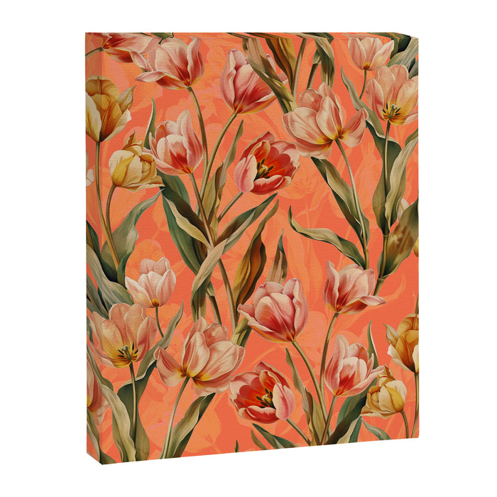 Magic Tulips Pattern VIII Canvas Print Gallery Image 1