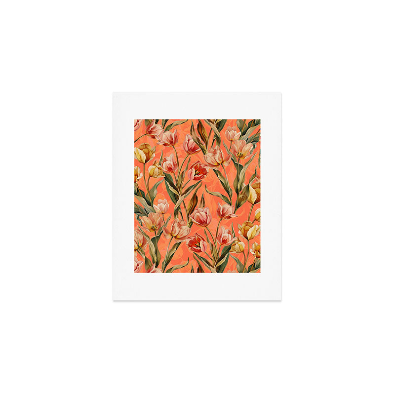 Magic Tulips Pattern VIII Art Print Gallery Image 1