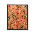 Magic Tulips Pattern VIII Framed Canvas Print Gallery Image 6