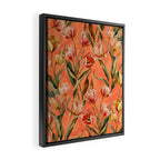 Magic Tulips Pattern VIII Framed Canvas Print Gallery Image 2
