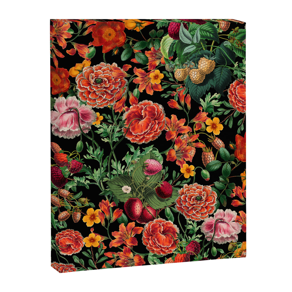 Magical Garden Night Canvas Print Gallery Image 8