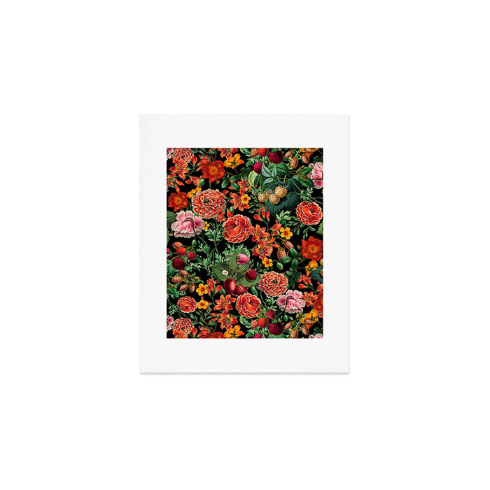 Magical Garden Night Art Print Gallery Image 1