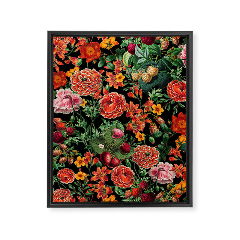 Magical Garden Night Framed Canvas Print Gallery Image 8