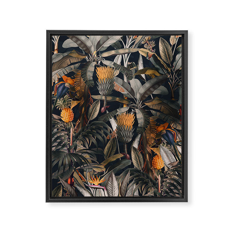 Midnight Forest III Framed Canvas Print Gallery Image 6
