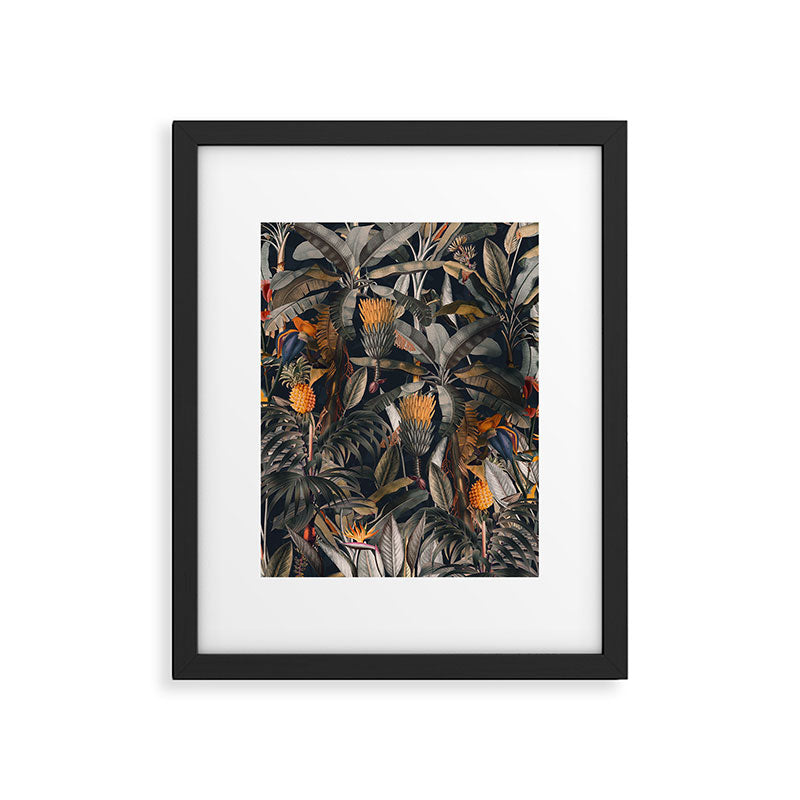 Midnight Forest III Framed Art Print Gallery Image 5