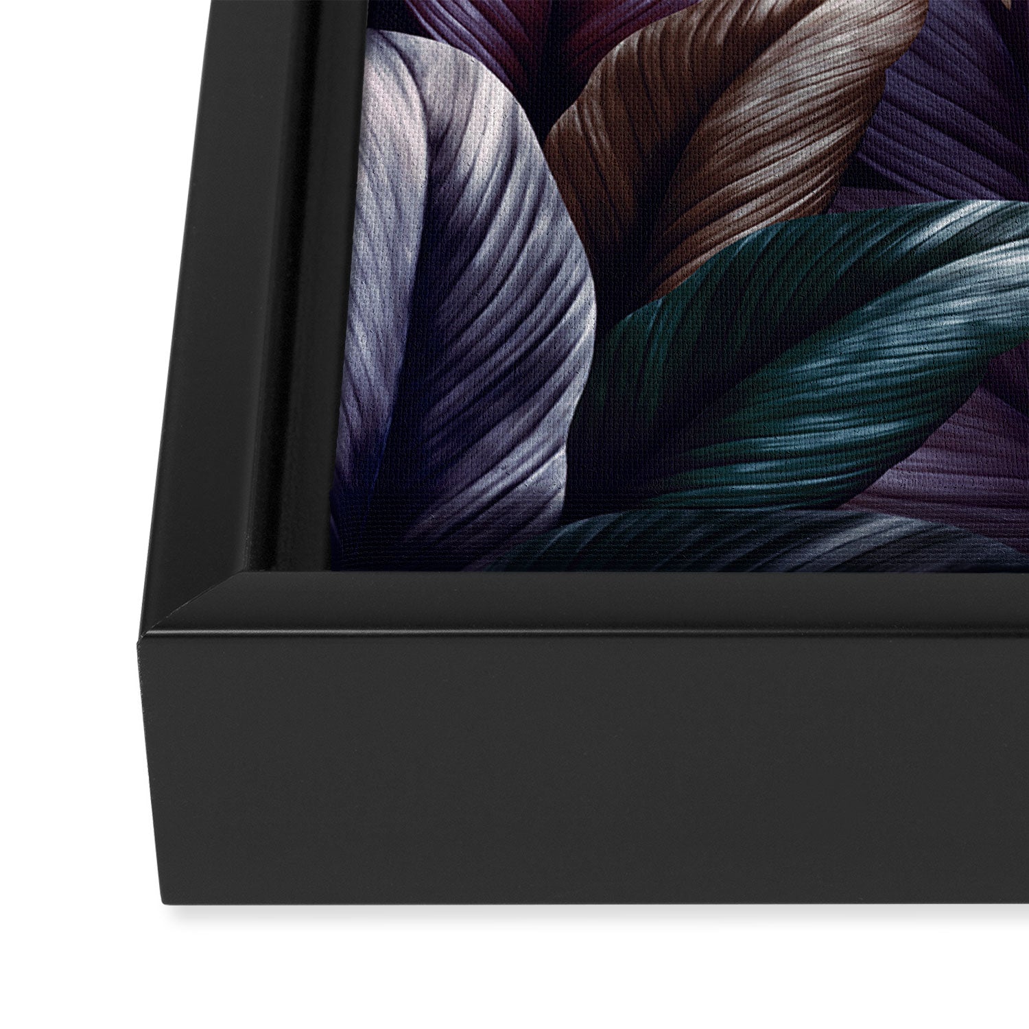 Midnight Forest V Framed Canvas Print Gallery Image 3