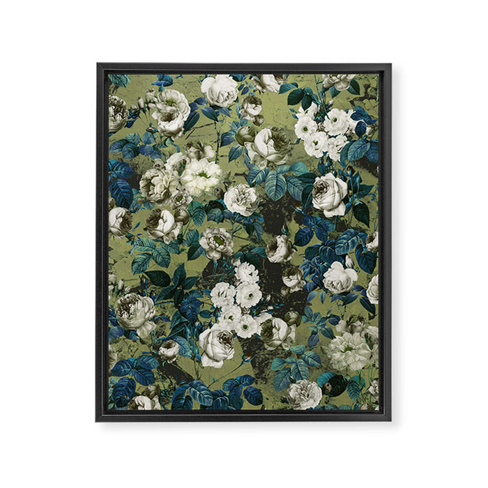 Midnight Garden Framed Canvas Print Gallery Image 1