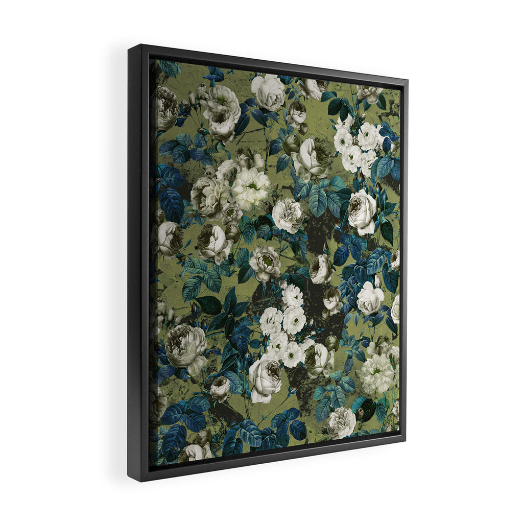 Midnight Garden Framed Canvas Print Gallery Image 2