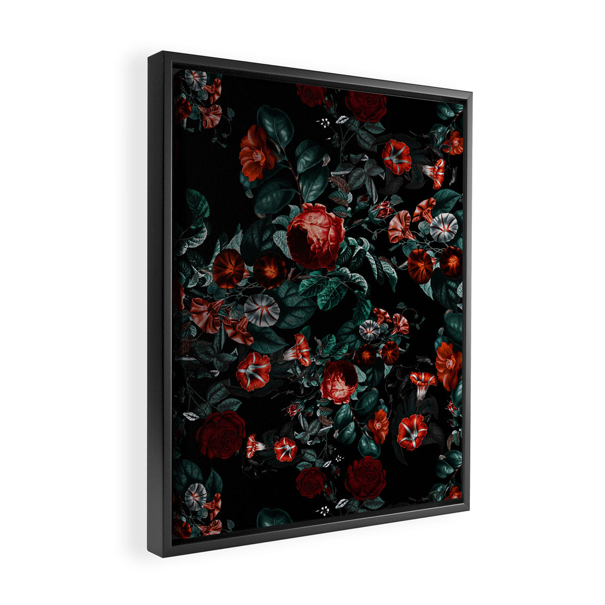 Midnight Garden II Framed Canvas Print Gallery Image 2