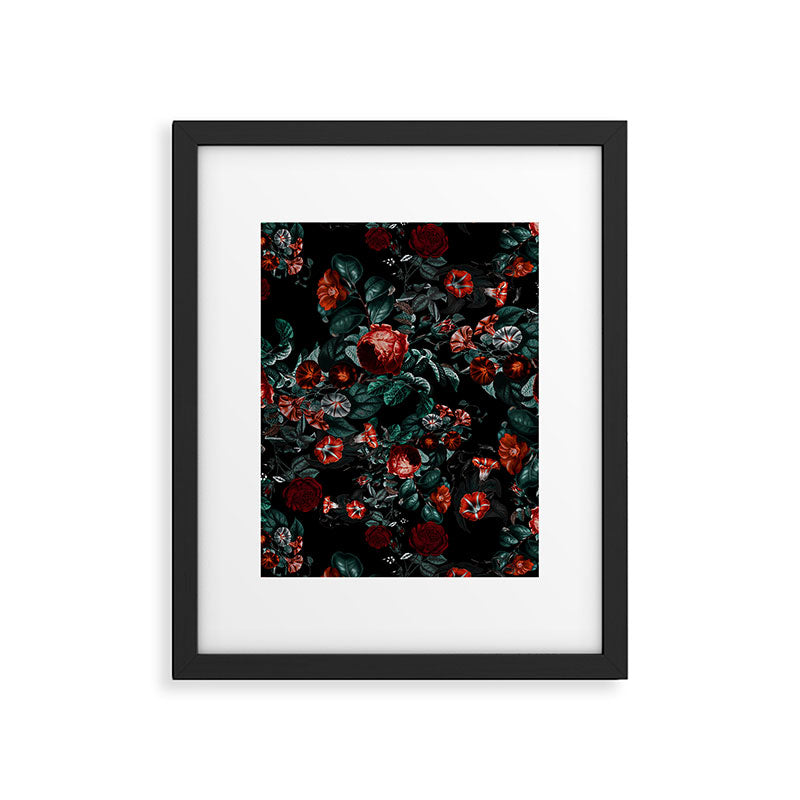 Midnight Garden II Framed Art Print Gallery Image 5