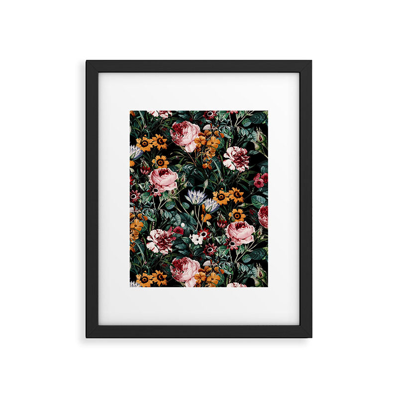 Midnight Garden III Framed Art Print Gallery Image 5