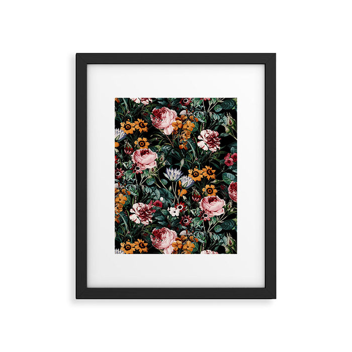 Midnight Garden III Framed Art Print Gallery Image 1