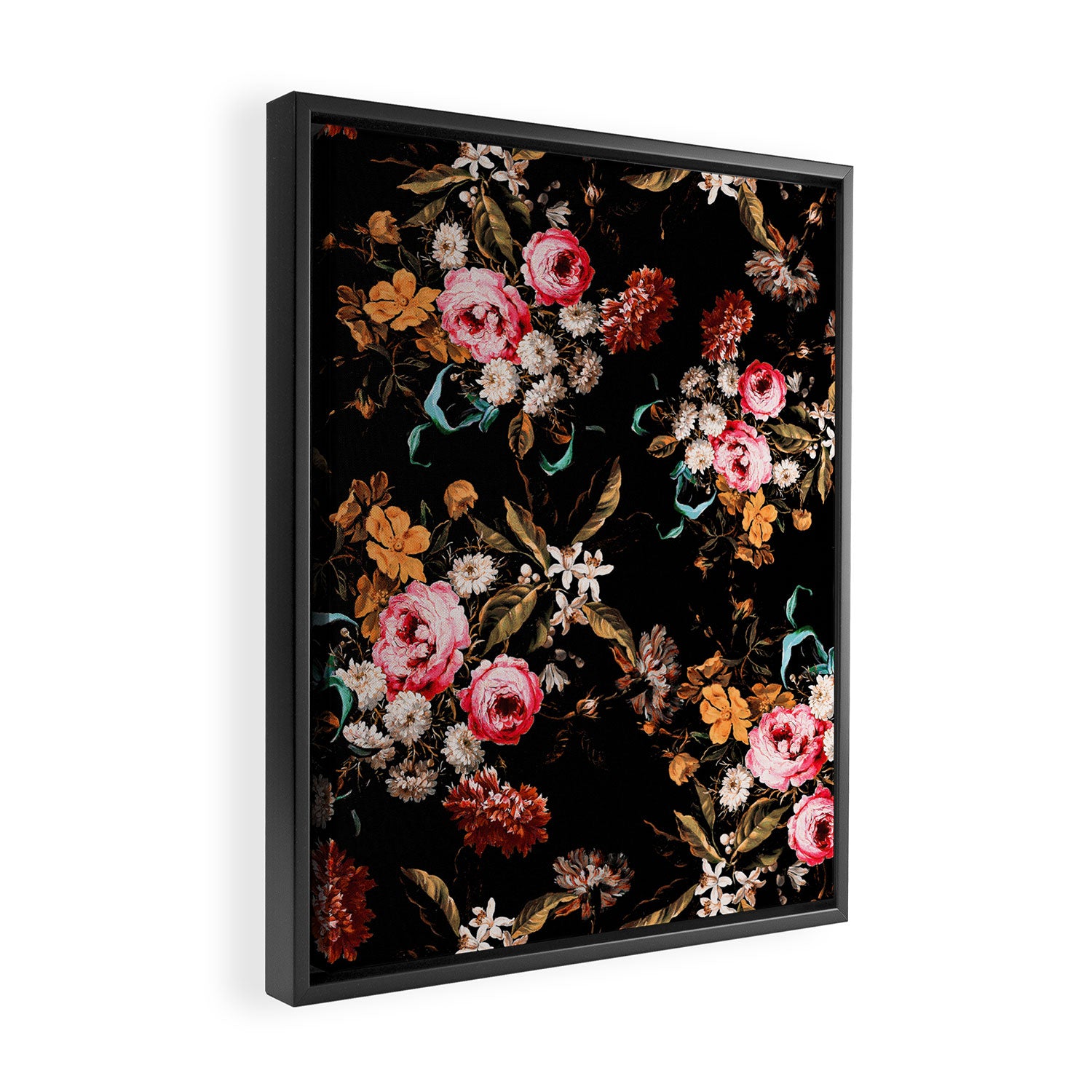 Midnight Garden IV Framed Canvas Print Gallery Image 2