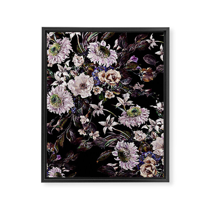 Midnight Garden VI Framed Canvas Print Gallery Image 1