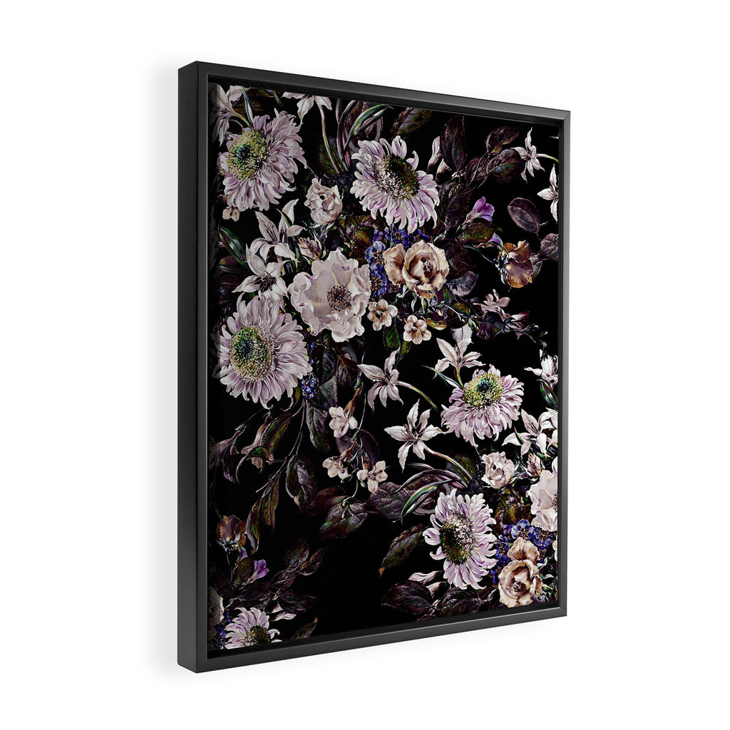Midnight Garden VI Framed Canvas Print Gallery Image 2
